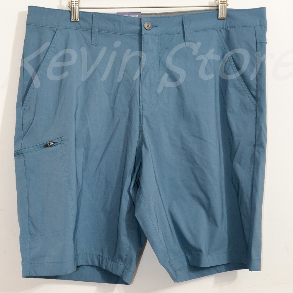 Weatherproof Men's The‎ Trail Shorts Packable Hybrid Quick Dry Shorts  Blue